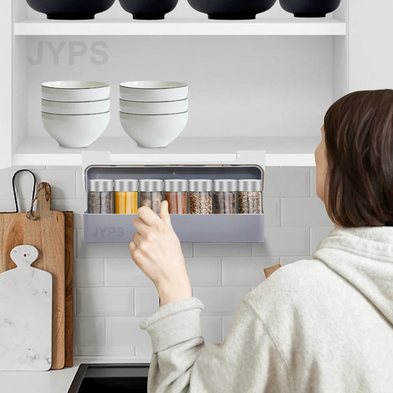 Self-Adhesive Spice Rack