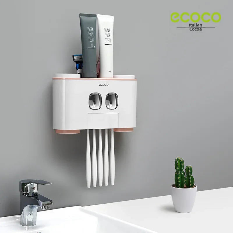 Happy Home Toothpaste Dispenser & Holder