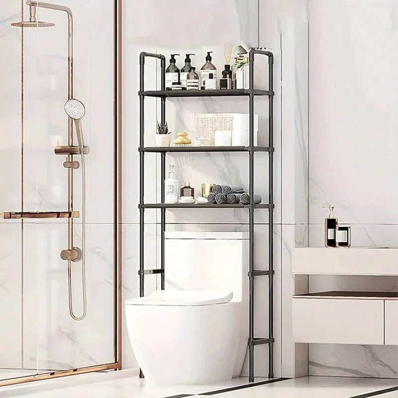 Over-the-Toilet Bathroom Storage Rack