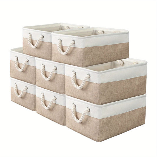 Foldable Cotton & Linen Storage Box
