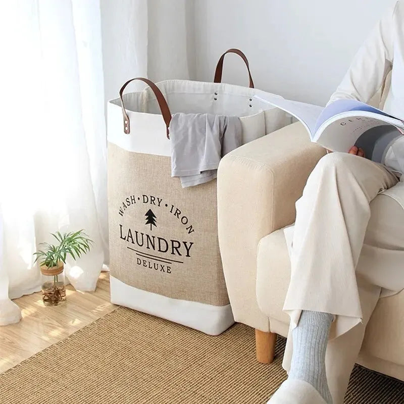 FoldAway Laundry Basket