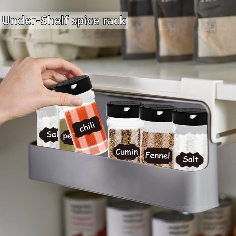 Self-Adhesive Spice Rack