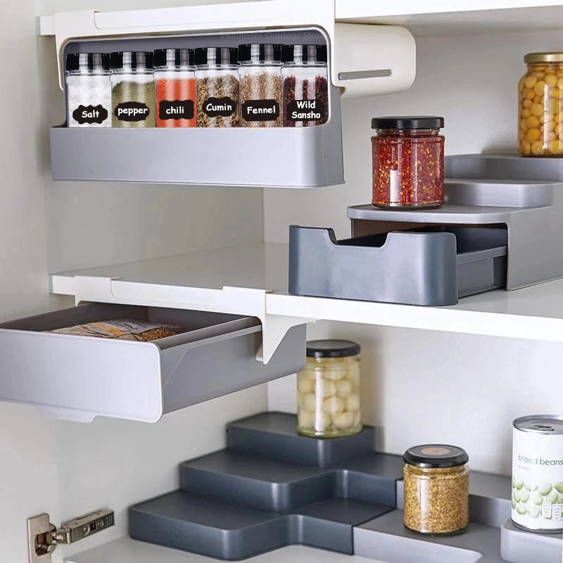 Self-Adhesive Spice Rack