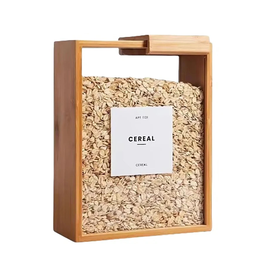 Bamboo Food Dispenser