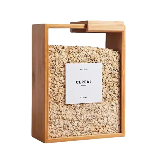 Bamboo Food Dispenser