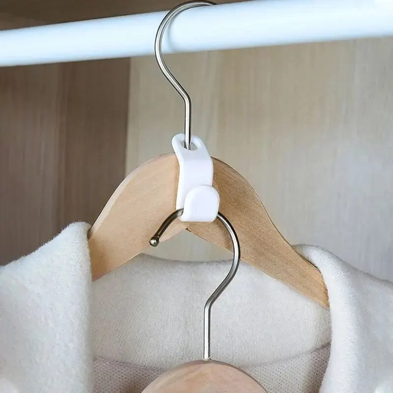 60PCS Clothes Hanger Connector Hooks
