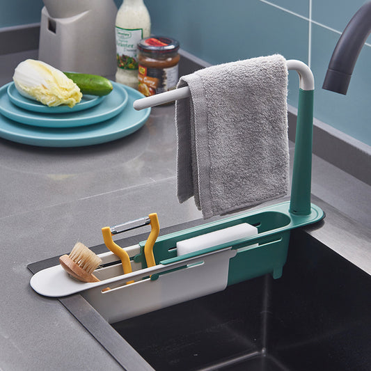 Telescopic Kitchen Over Sink Organizer