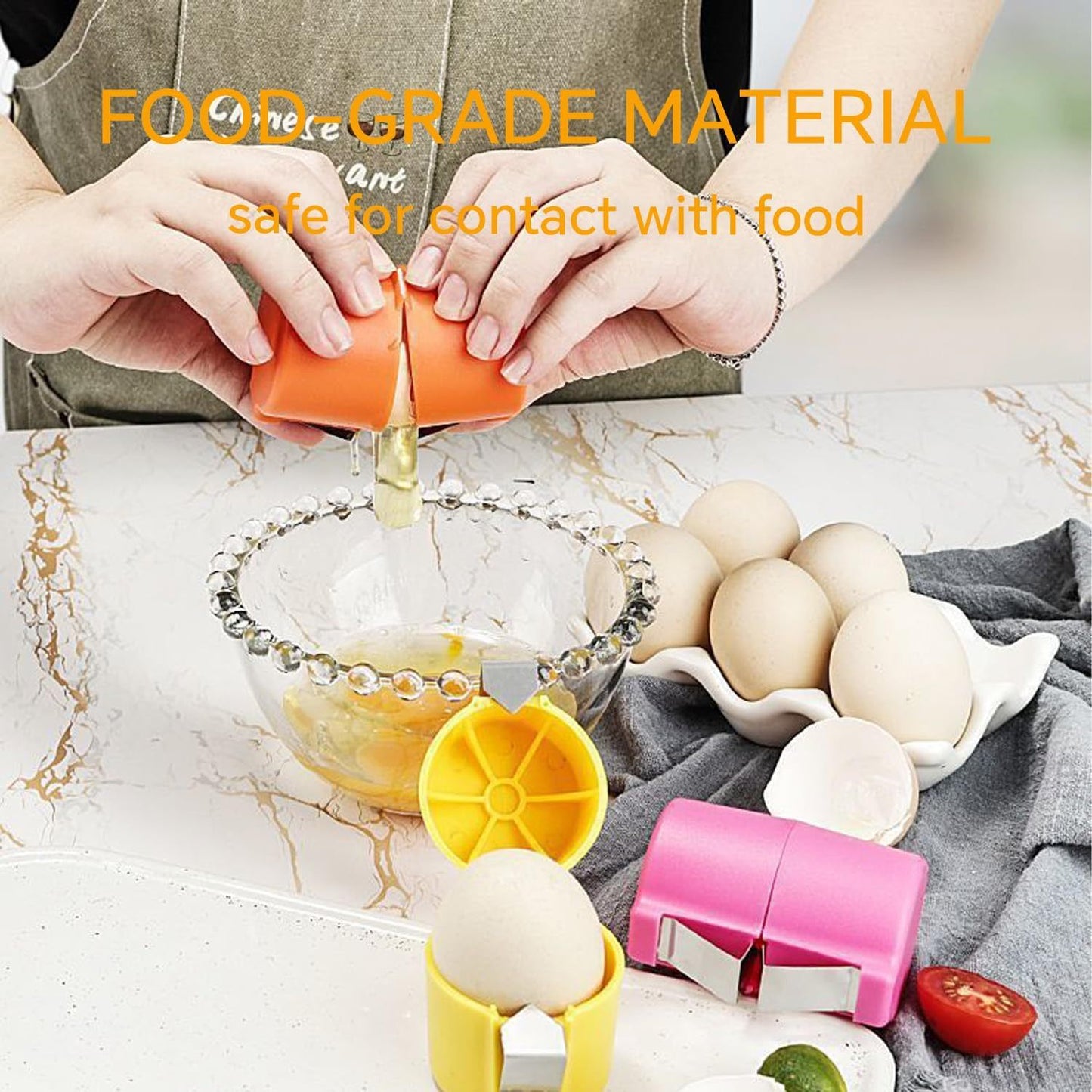 Egg Shell Opener & Peeler Tool
