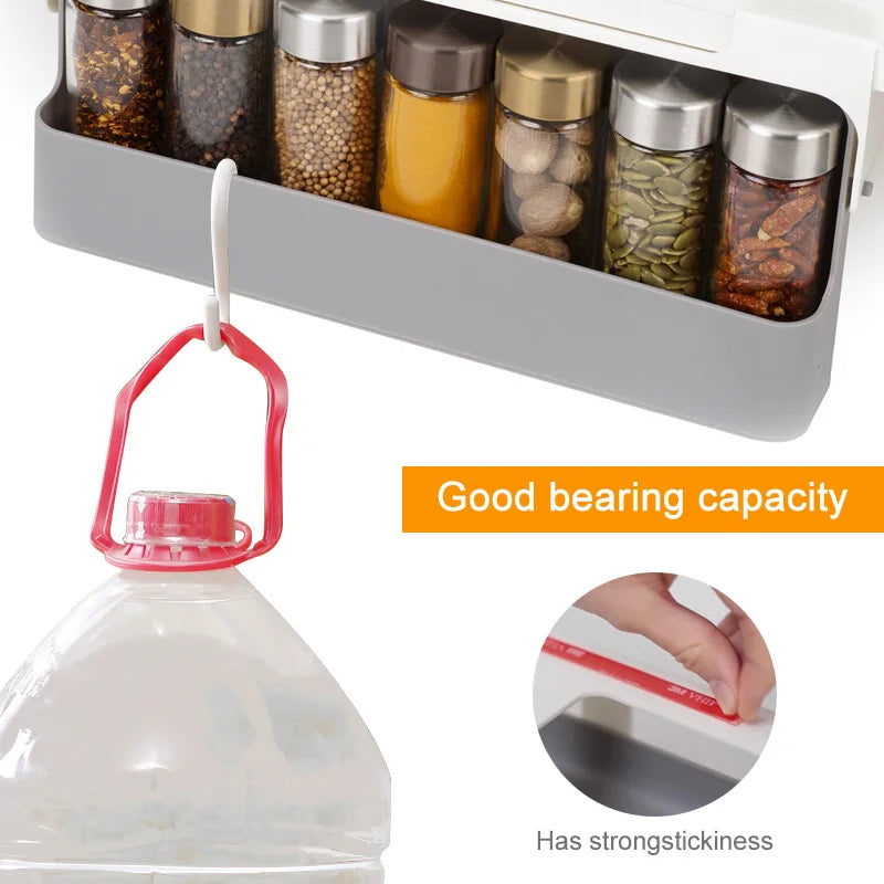 Self-Adhesive Spice Rack