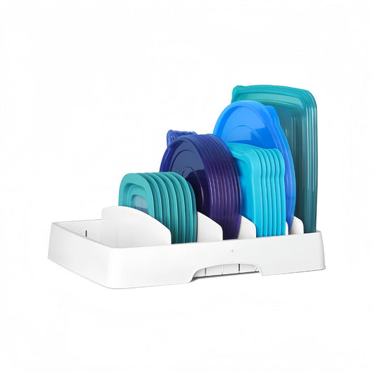 Compartment Food Storage Box with Lid & Cutlery