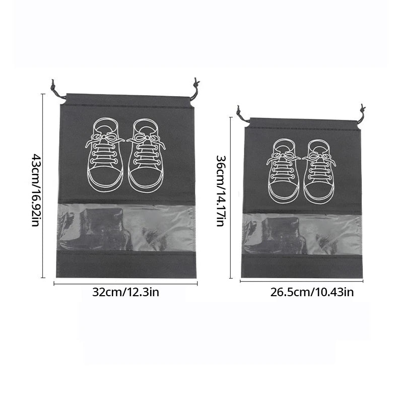 5pcs Shoe Storage Bags – Dust & Moisture Resistant