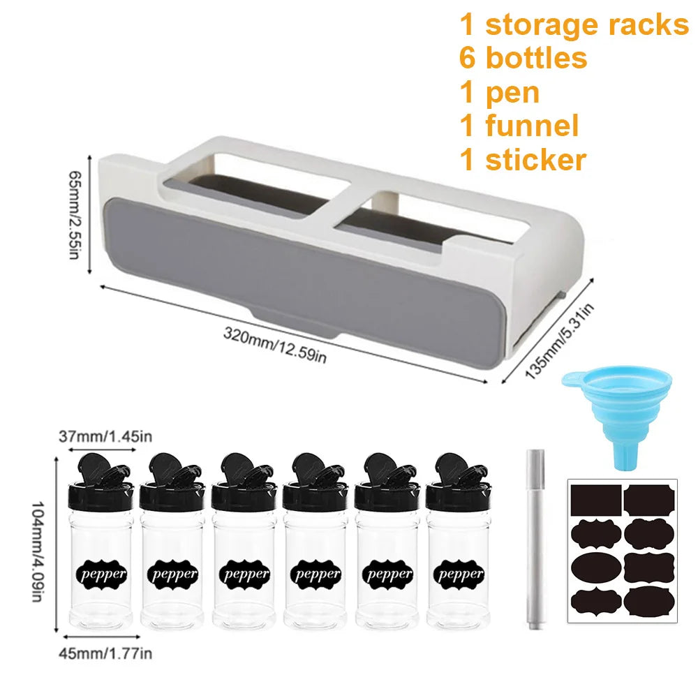 Self-Adhesive Spice Rack
