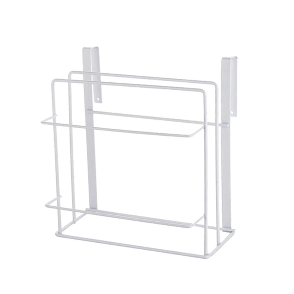 No-Drill Double-Layer Cutting Board Shelf