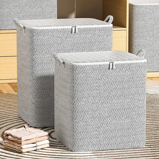 Large Capacity Storage Bag with Zipper
