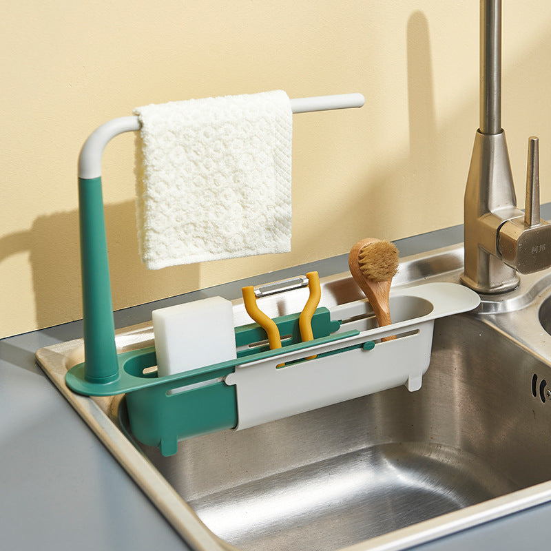 Telescopic Kitchen Over Sink Organizer